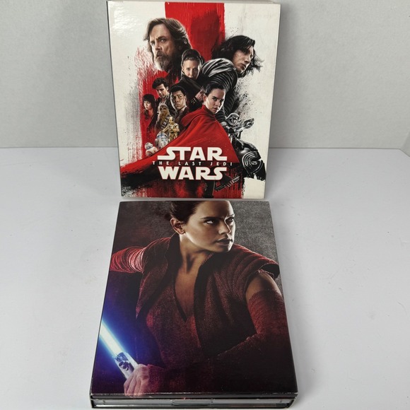Star Wars The Last Jedi Blu Ray & DVD 4 Disc Digital Movie Collection Lucasfilm - Picture 4 of 10